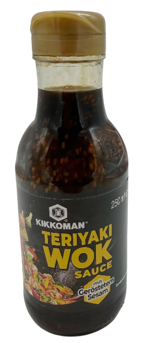 KIKKOMAN Teriyaki Sauce mit Sesam, 250 ml