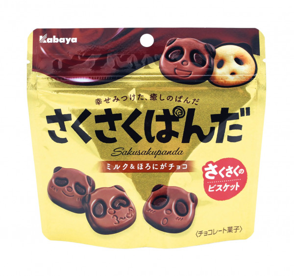 Kabaya Sakusaku Panda Original Kekse, 47 g