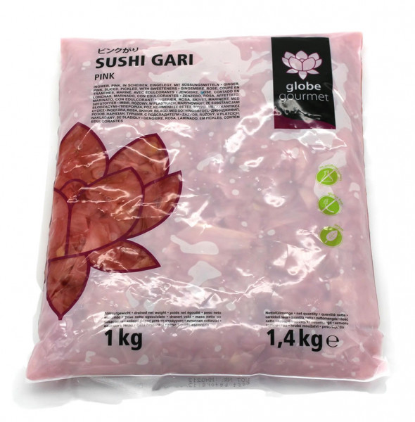Globe Gourmet Sushi-Ingwer pink, 1 kg