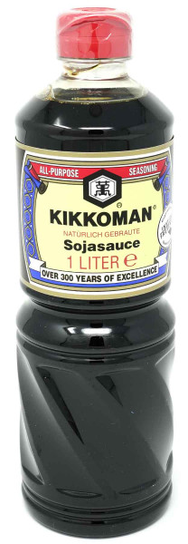 KIKKOMAN Soja Sauce dunkel PET, 1 l