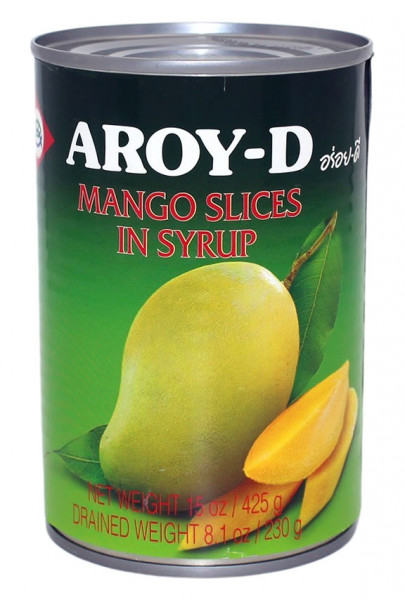 Mangoscheibe in Sirup, 425 g