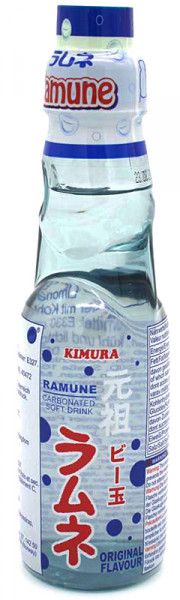 Kimura Ramune-Limonade Original Flavour, 200 ml