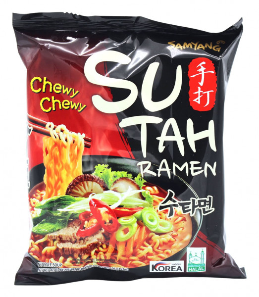 Sutah Ramen Nudel Rindfleisch Geschmack, 120 g