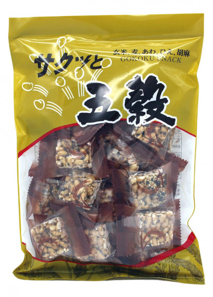 Sakutto Gokoku, braunes Reisgebäck, 110 g