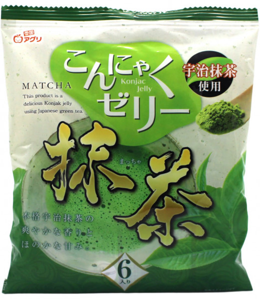 Konjac Gelee Bonbon Matcha, 108 g