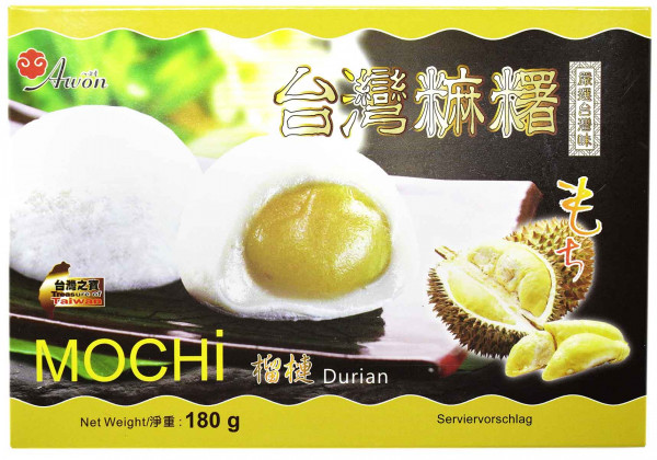 Awon Mochi mit Durian-Geschmack, 180 g