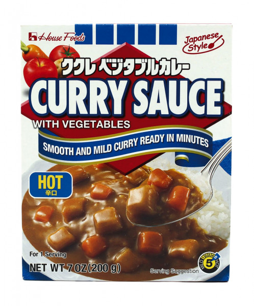 Vegetarische Currysauce scharf, 200 g