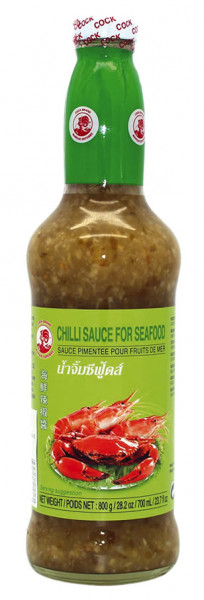 Chilisauce grün für Meeresfrüchte, 800 g