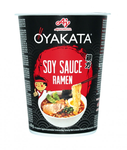Oyakata Instant Ramen Nudelsuppe mit Sojasaucengeschmack, 63 g