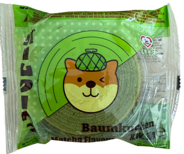 Tokimeki, Baumkuchen Matcha, 70 g