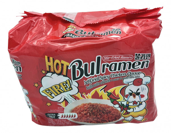 Bulramen Hot Chicken Doppelhot, 5x 137,8