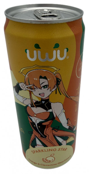 Erfrischungsgetränk mit Orangen Clementine Geschmack, 330 ml