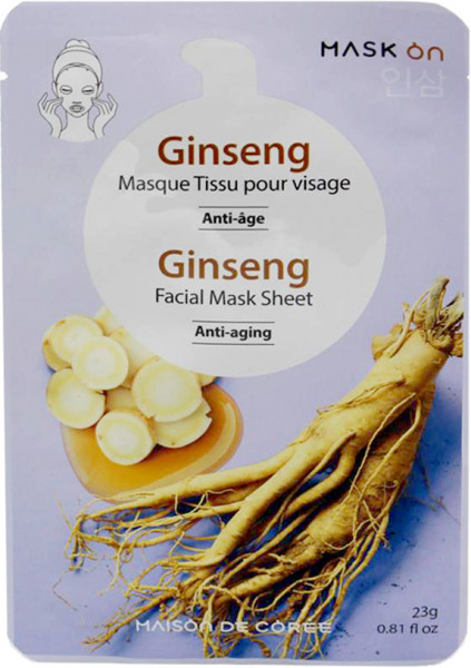 Anti-Aging Gesichtsmaske mit Ginseng