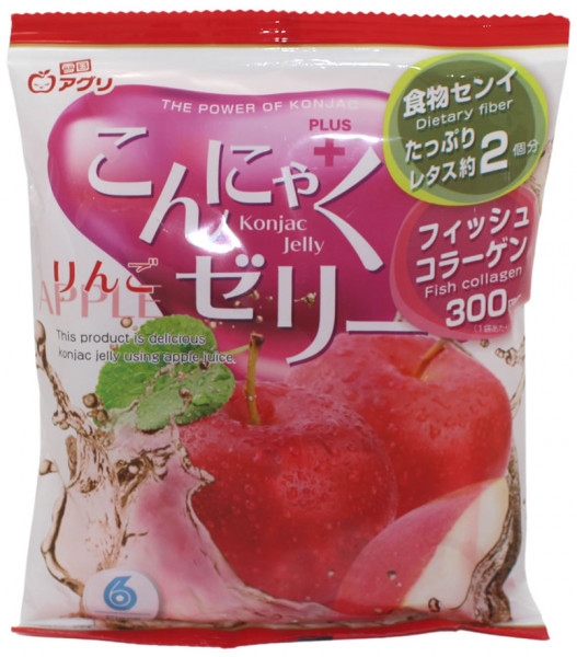 Konjac Geele Bonbon Apfel, 108 g