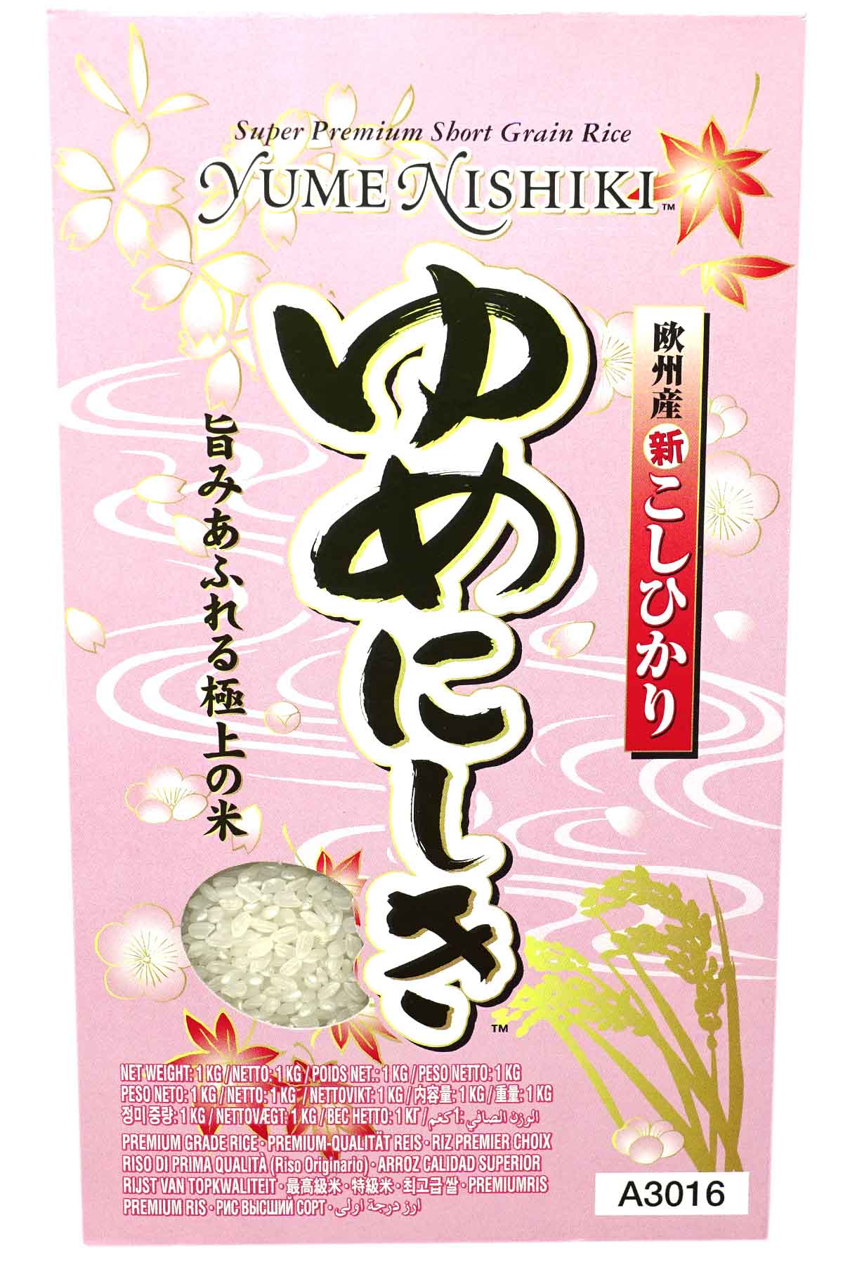 Yume Nishiki Premium Reis, 1 kg