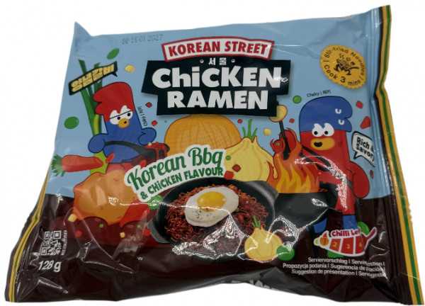 Nudeln mit koreanischem BBQ-Geschmack, 130 g