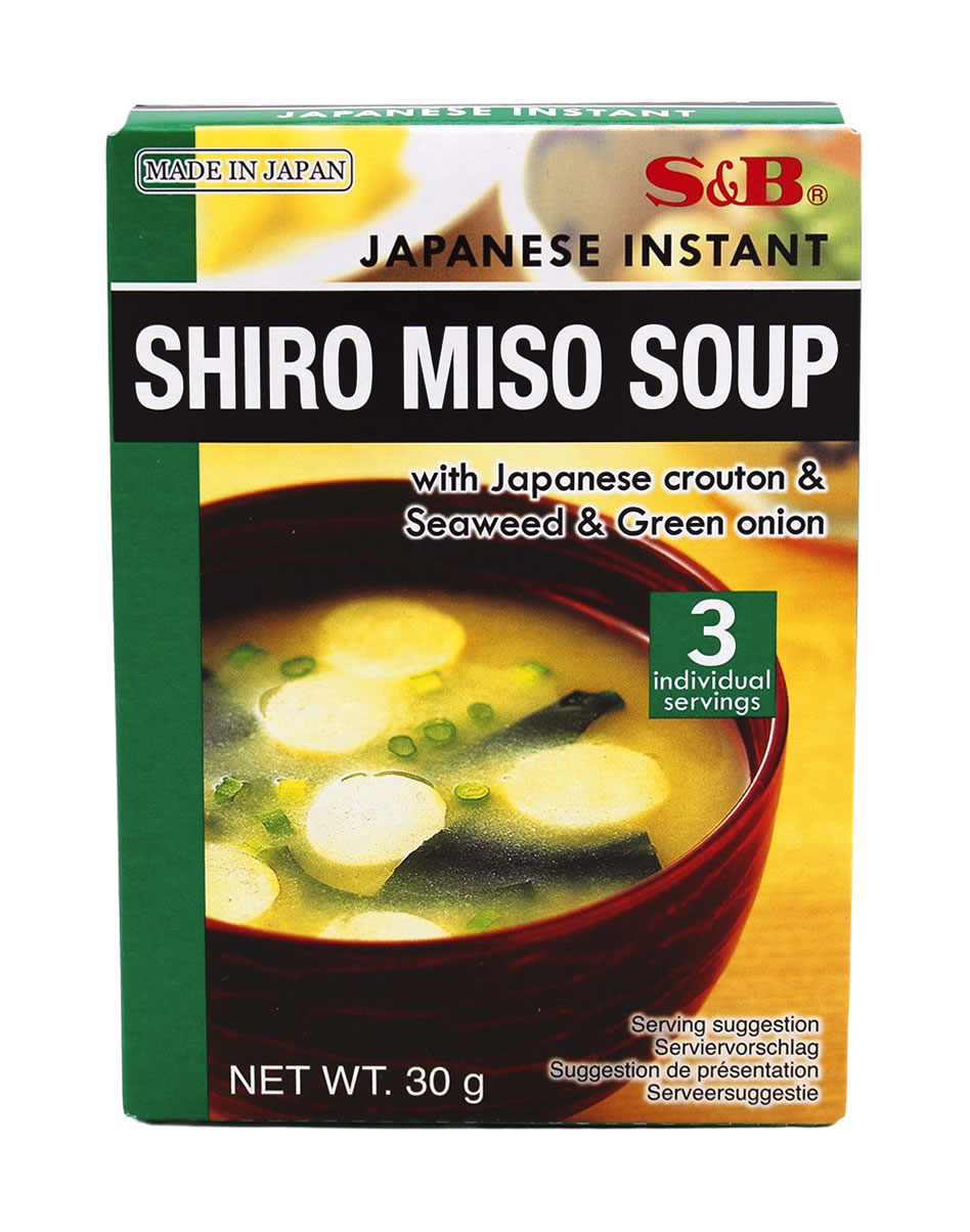 Japanische Instant Misosuppe Shiro (hell), 30 g