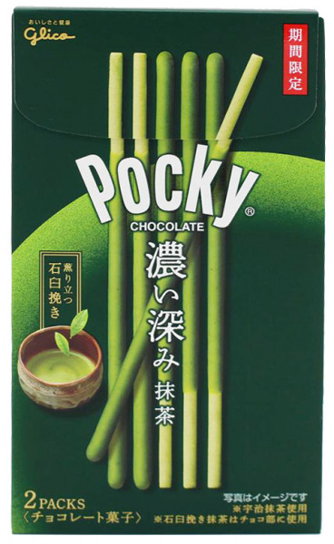 Glico Pocky Matcha-Sticks, 61,6 g