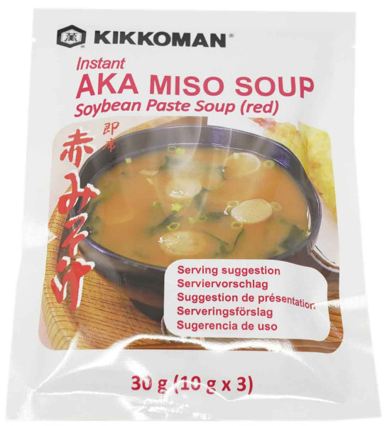 Aka Instant Miso-Suppe dunkel, 30 g