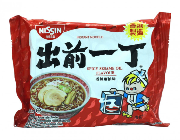 Nissin Instant Noodle Sesamöl scharf, 100 g