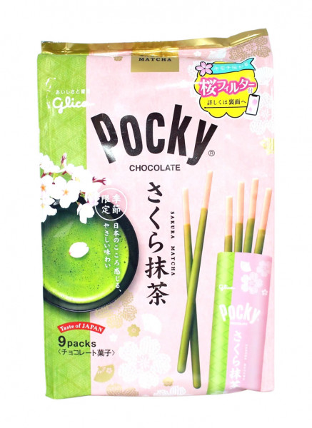 Glico Pocky Matcha, 114,3 g