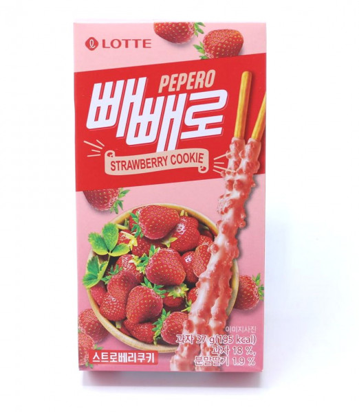 LOTTE Pepero Erdbeer, 37 g