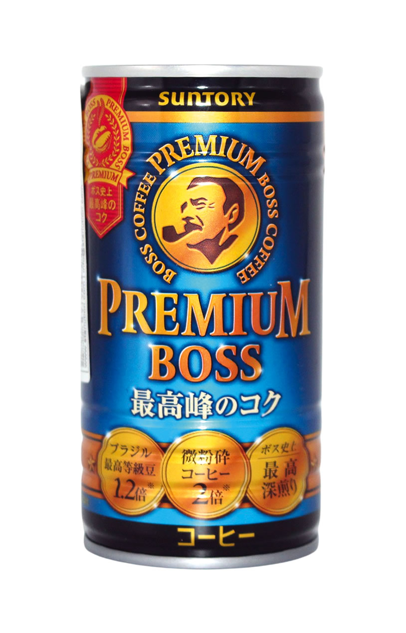 Suntory Boss Kaffee Premium, 185 g