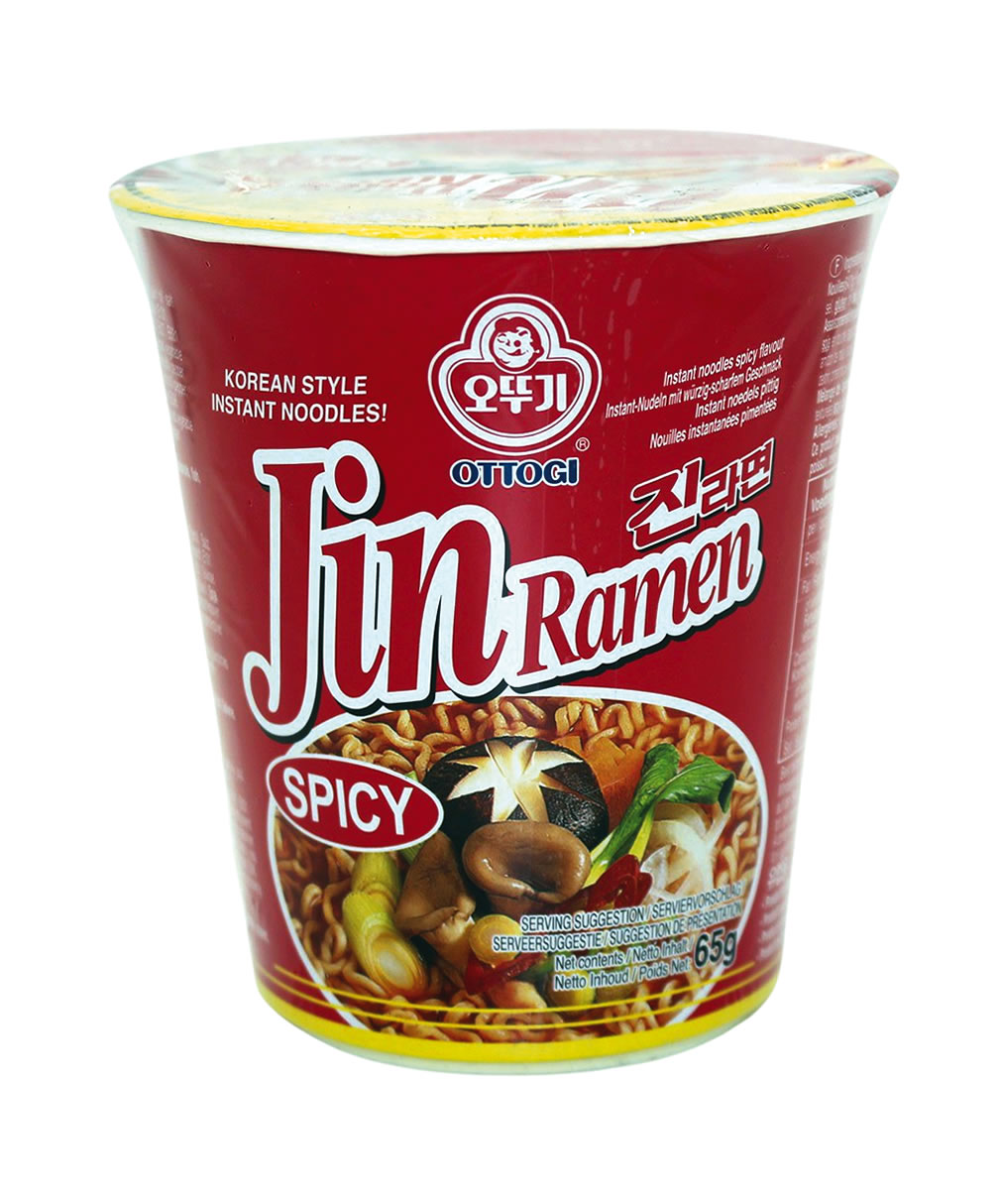 OTTOGI Jin Ramen würzig-scharf, 65 g