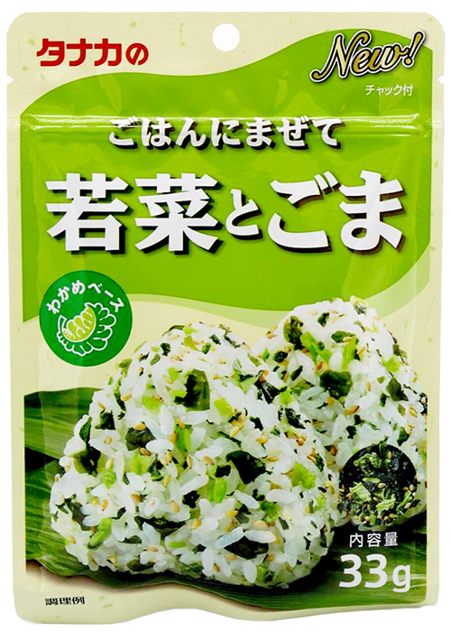 Tanaka Reisgewürz mit Wakame-Algen, jungem Rettich und Sesam, 31 g