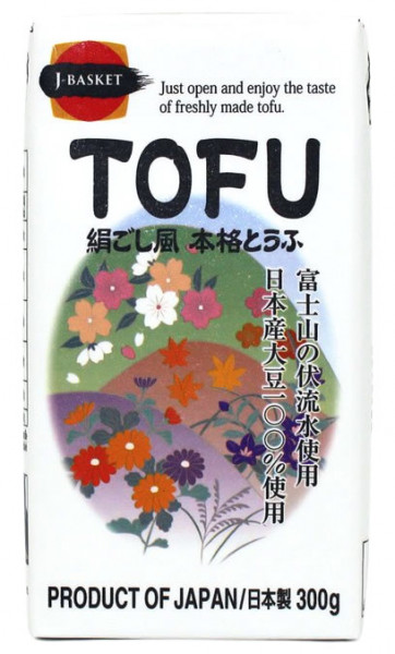 J-Basket Satonoyuki Silken Tofu, 300 g