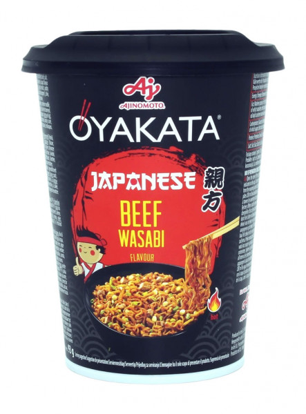 Oyakata Cub Nudeln Rind Wasabi Geschmack, 93 g