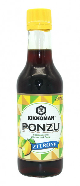 Kikkoman Sojasauce mit Ponzu Zitrussaft, 250 ml