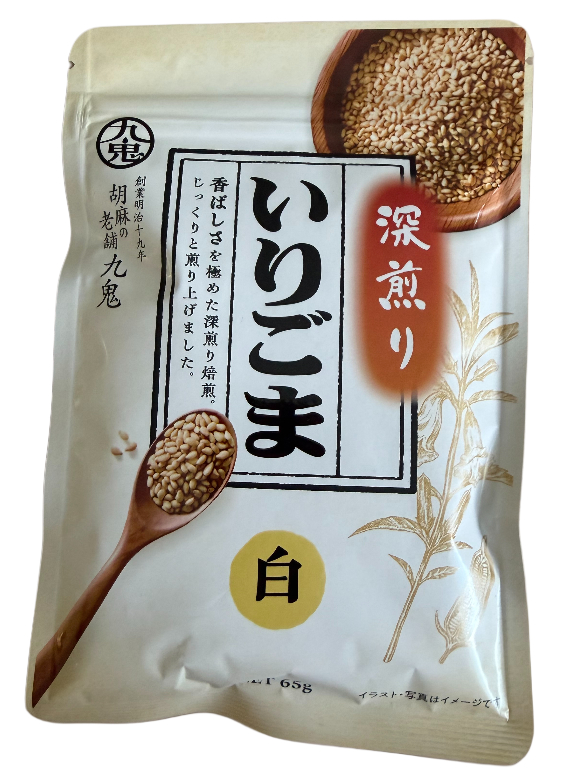 Gerösteter Weißer Sesam, 65 g