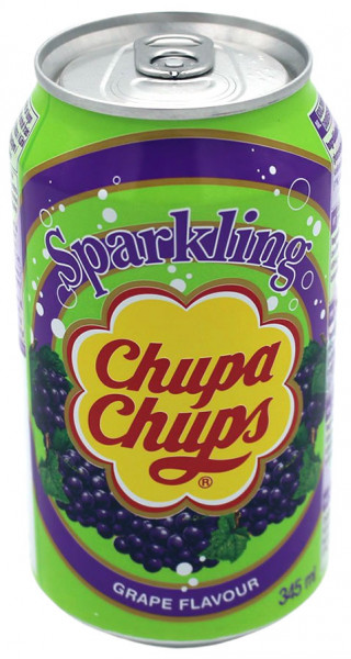 Chupa Chups Sparkling Soda Traube, 345 ml