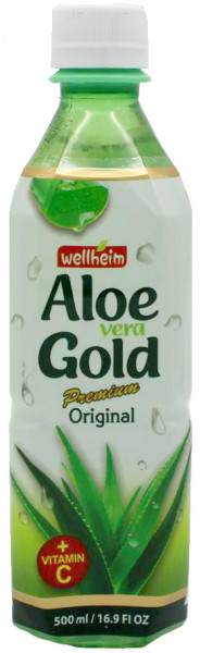 Wellheim Aloe-Vera-Drink, 500 ml