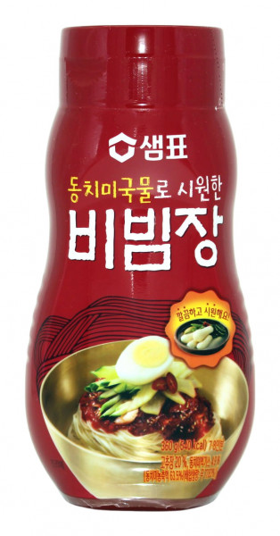 Sempio Bibimjang würzige Gochujang Sauce für Nudeln, 360 g