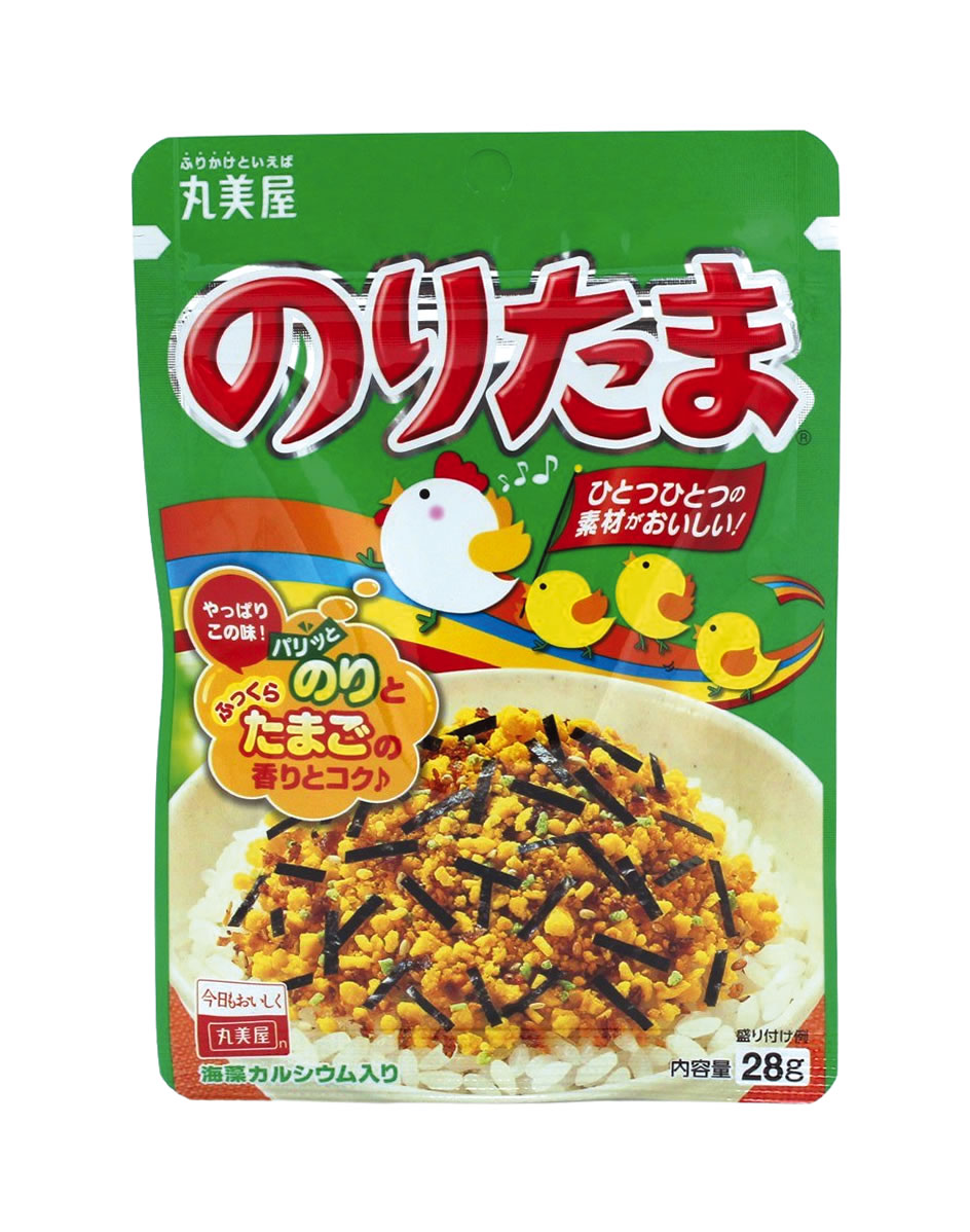 Marumiya Furikake Seetang und Ei-Geschmack, 25 g