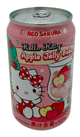 RED SAKURA, Apfel Jelly Boba, 310 ml
