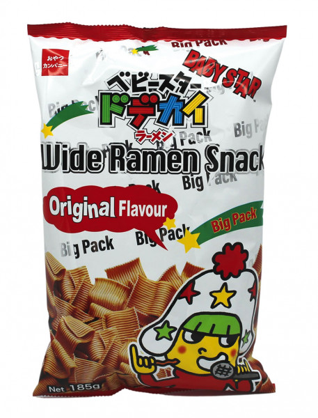 Knuspriger Ramen Snack Original Flavour, groß, 185 g