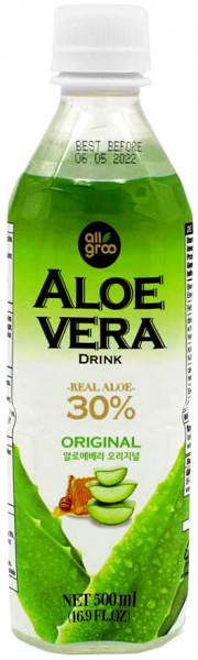 All Groo Aloe-Vera-Getränk, 500 ml