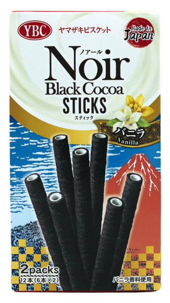 Noir Schwarze Kakaosticks, 63,6 g