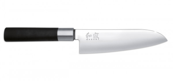 KAI Wasabi Black Santoku Messer, 16,5 cm