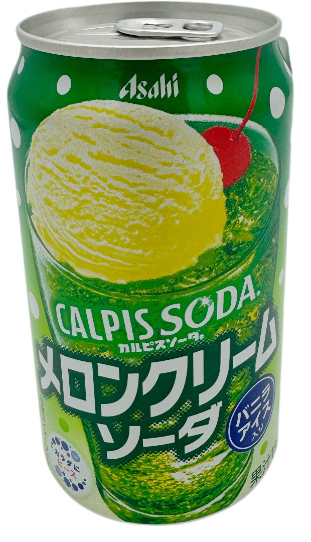 Calpis Soda Melon Cream, 350 ml