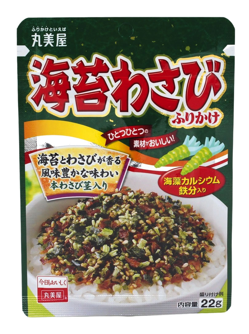 Marumiya Nori & Wasabi Furikake, 22 g