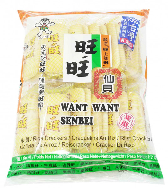 Want Want Senbei Reiscracker, 112 g