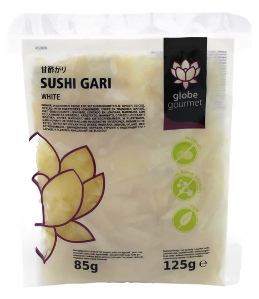 Globe Gourmet Sushi-Ingwer weiß, 85 g