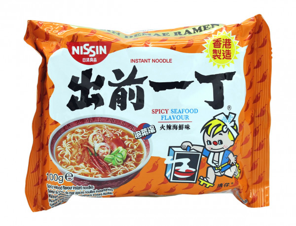 Nissin Instant Nudeln scharf, 100 g