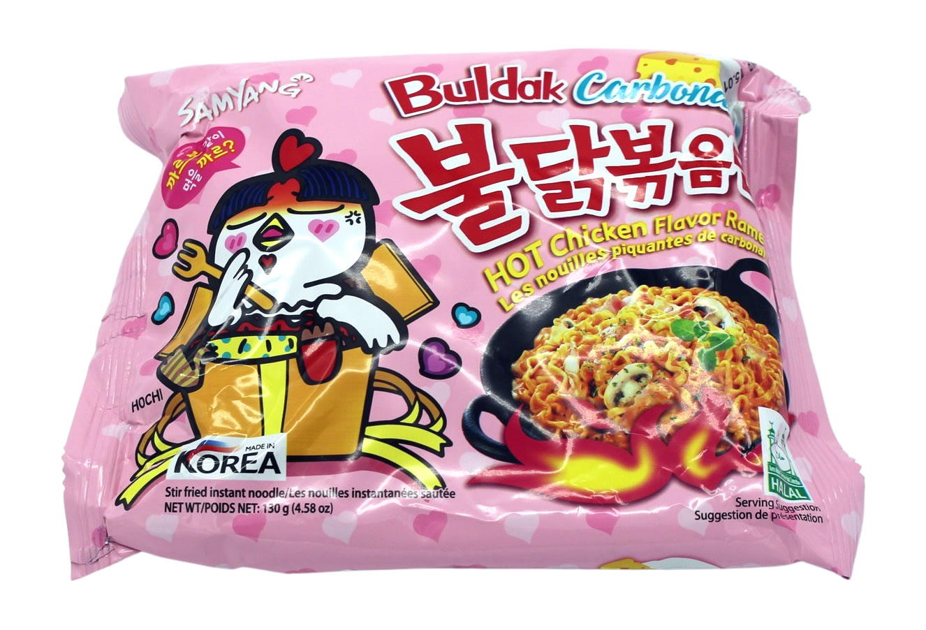 Samyang Hot Chicken Ramen Carbonara, 130 g