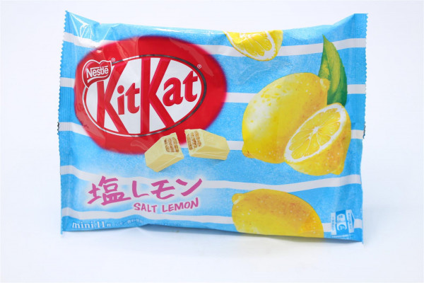 Nestle KitKat Salz-Zitrone Mini, 12x 11,3 g