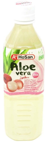 HoSan A+ Aloe Vera Litschi-Getränk, 500 ml